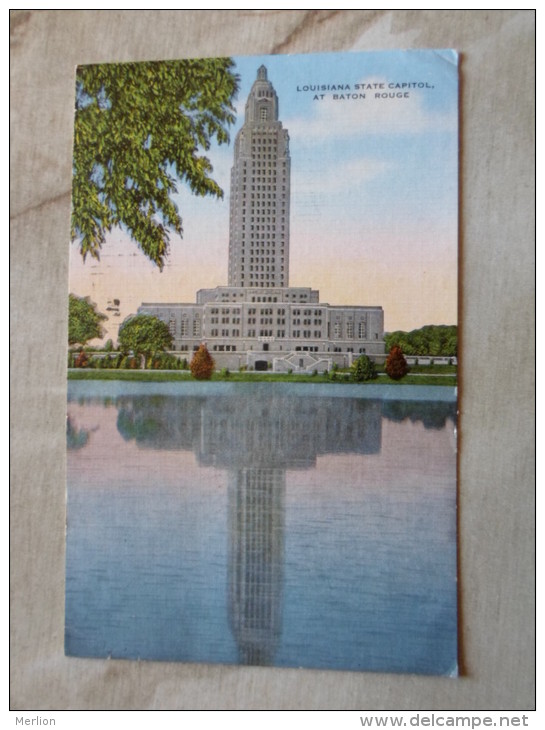 US   Louisiana State Capitol At Baton Rouge      Stamp    D120308 - Baton Rouge