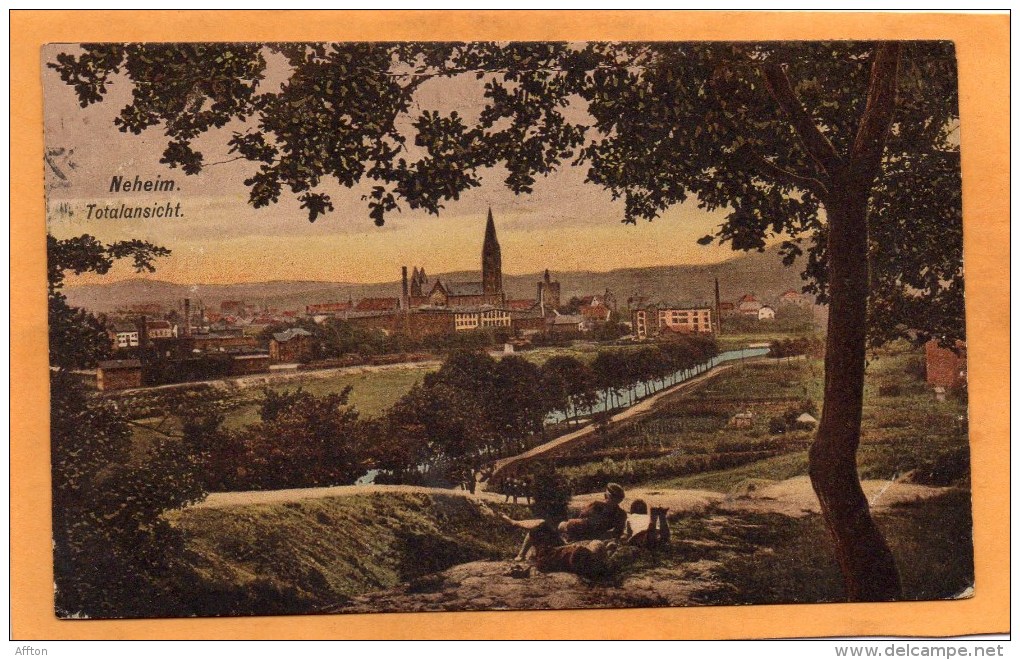 Neheim 1920 Postcard Mailed To 6 Stamps - Arnsberg