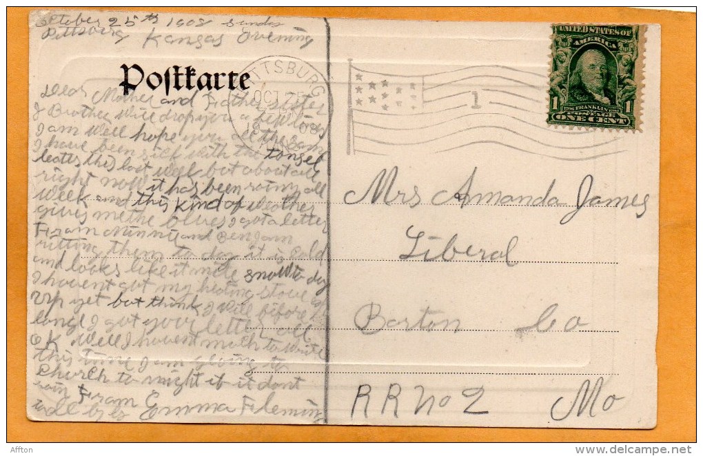 Gruss Aus Simmern 1900 Postcard - Simmern