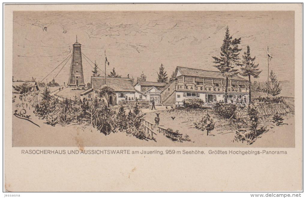 AK - Gasthof Rasocher Haus Am Jauerling - Kunstkarte - 1929 - Wachau