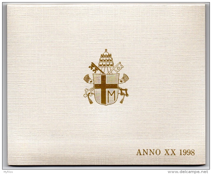 1998 VATICANO DIVISIONALE   VATIKAN - Vaticano (Ciudad Del)