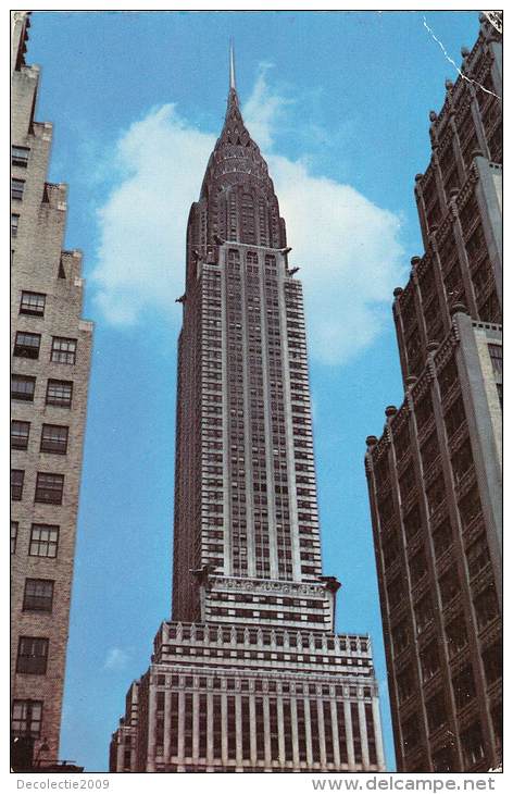 BF36187 Chrysler Building  New York City  USA  Front/back Scan - Chrysler Building