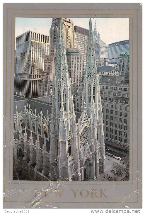 BF36365 St Patrick S Cathedral New York  USA Front/back Scan - Churches