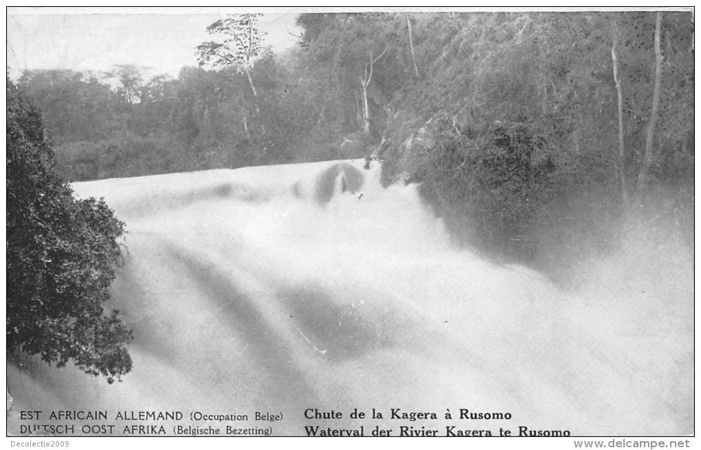 BF35879 Tanzania  Occupation Belge Chute De La Kagera Front/back Scan - Tansania