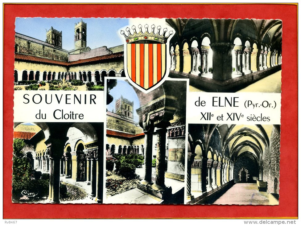 * SOUVENIR Du Cloitre De ELNE ( Multiples Vues ) - Elne