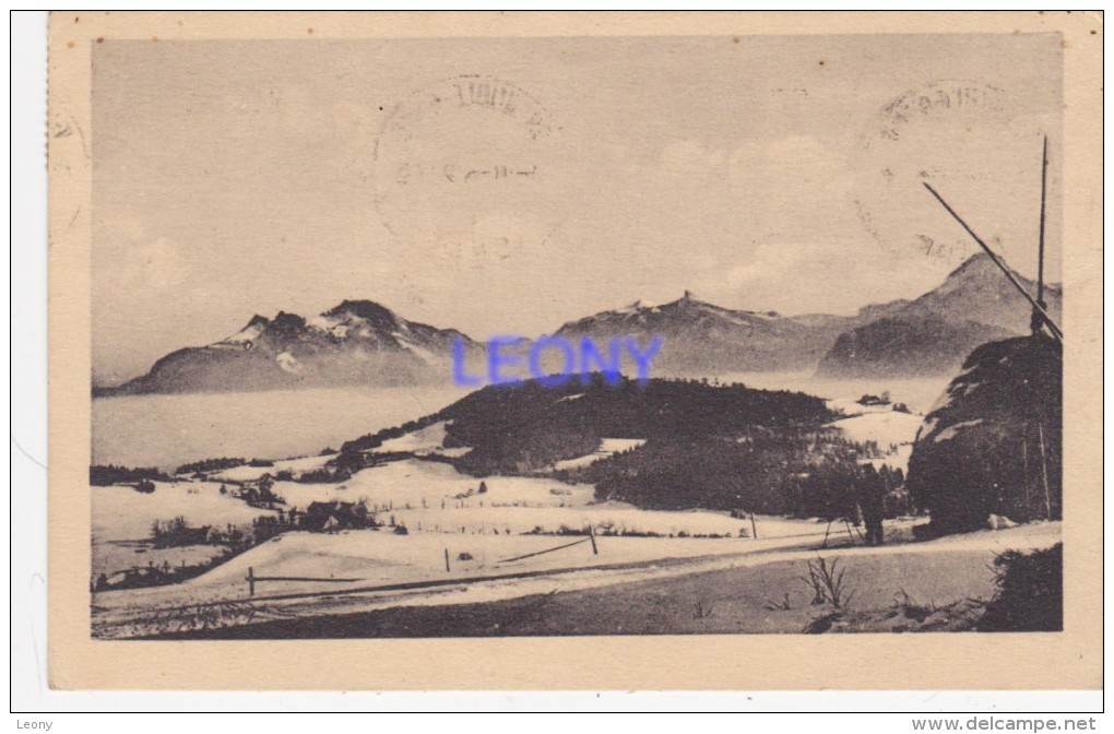 CPSM 9X14 Du  VERCORS  (38) -  Le Plateau De SAINT NIZIER Et La CHARTREUSE - 1935 - Vercors