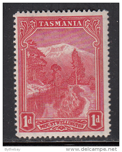 Tasmania MNH Scott #87 1p Mount Wellington Wmk: Multiple ´TAS´ - Mint Stamps