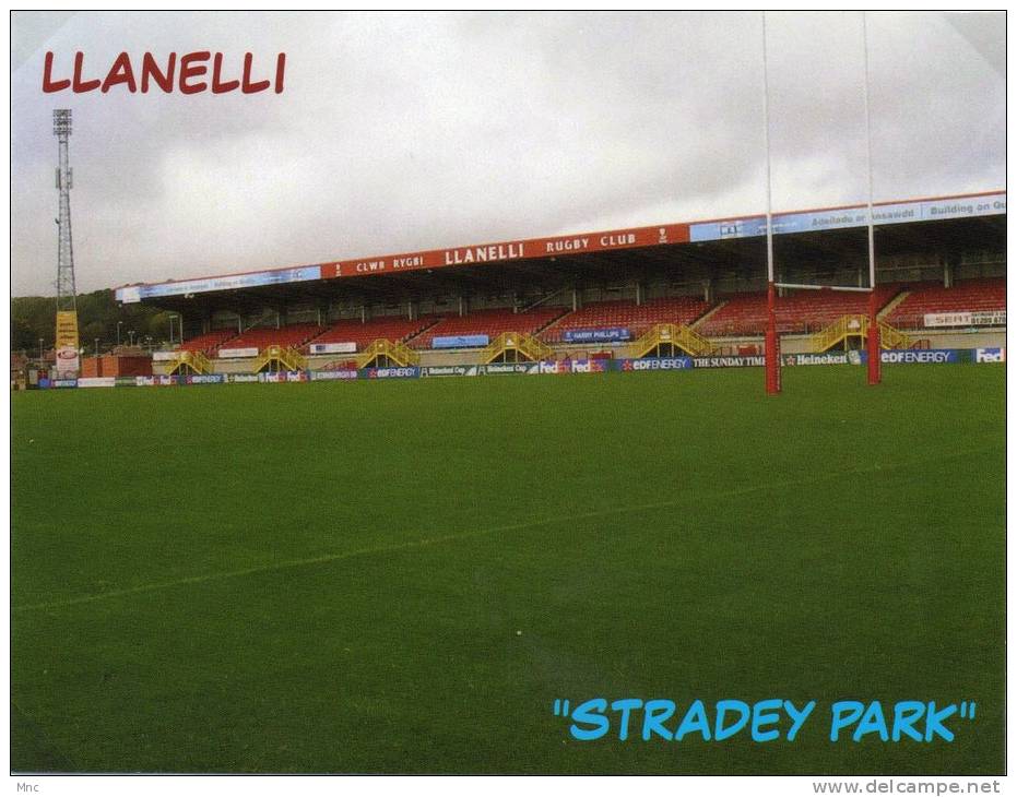 LLANELLI Stradey Park" (Pays De Galles) - Rugby