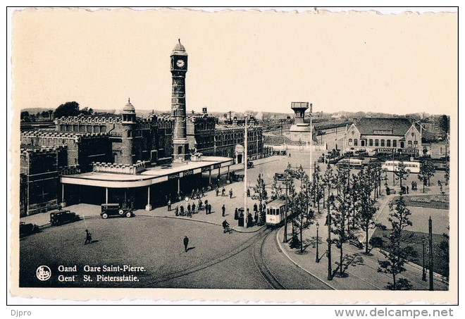 Gent Gand  Gare Sint Pierre   Tram Oldtimers - Gent