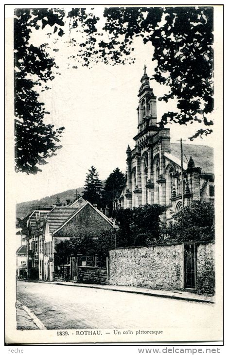 N°40691 -cpa Rothau -un Coin Pittoresque- - Rothau