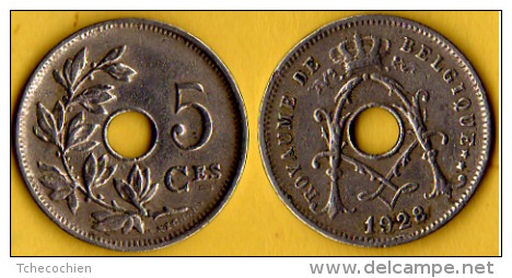 Belgique - 1928 - 5 Centimes - 5 Cents