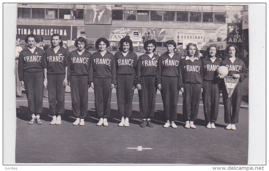 France - L'equipe De Handball De La France - Handball