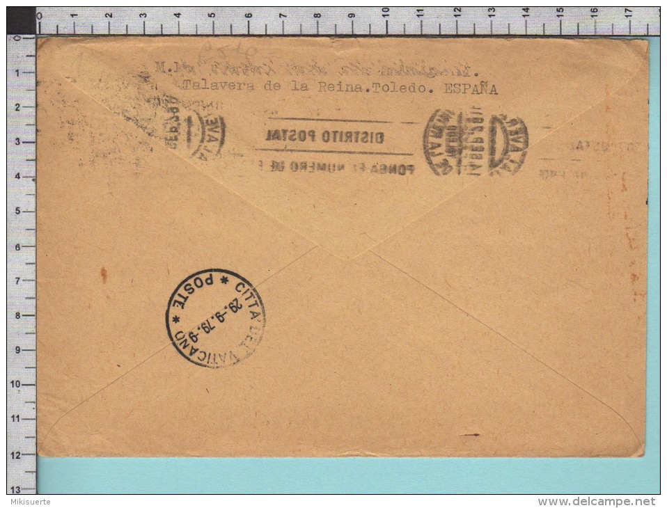 C510 ESPANA Postal History 1979 PROTEGE EL MAR EVITA SU CONTAMINACION (m) - Covers & Documents