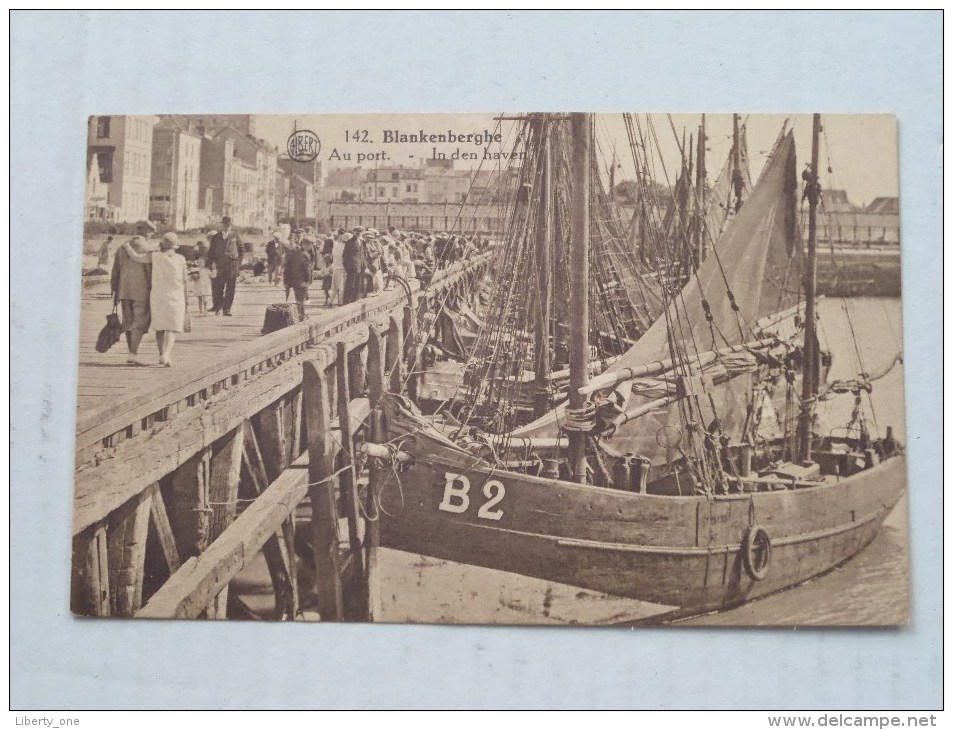 In Den Haven - Au Port ( 142 ) Boot / Sloep B2 - Anno 1933 ( Zie Foto Voor Details ) - Maasmechelen