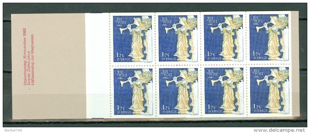 Sverige 1980  Yv  C1115** Boekje/carnet 1115** - 1951-80