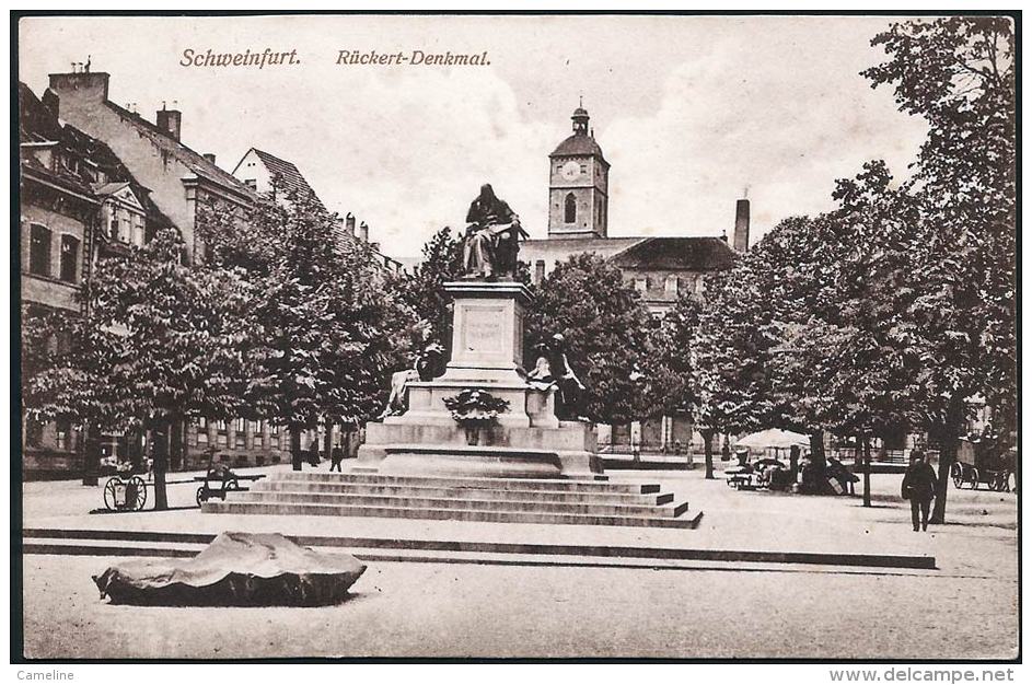 SCHWEINFURT - Ruckert Denkmal - Schweinfurt