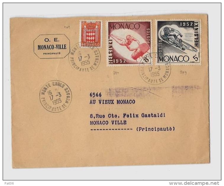 Principauté De Monaco &laquo; MONACO &raquo;* Monaco Assimilé Aux Tarifs Français *LSI  - Tarif à 15F. (6.1.1949/30.6.19 - Storia Postale