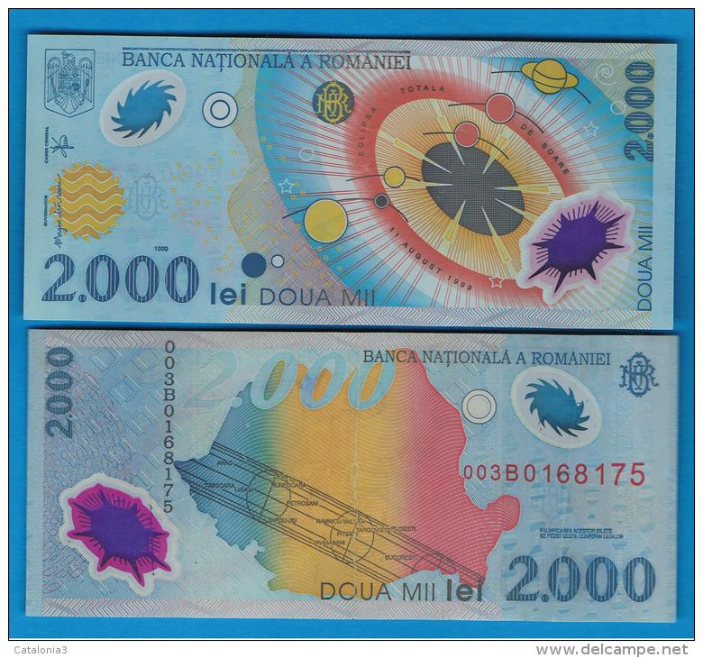 RUMANIA  - 2000 Lei 1999 - Rumänien