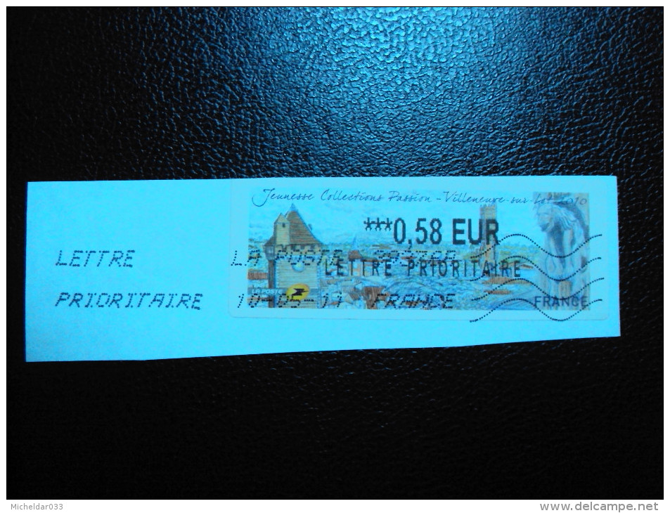 Vignette D'affranchissement 0.58 Villeneuve Sur Lot 2010 - 2010-... Illustrated Franking Labels