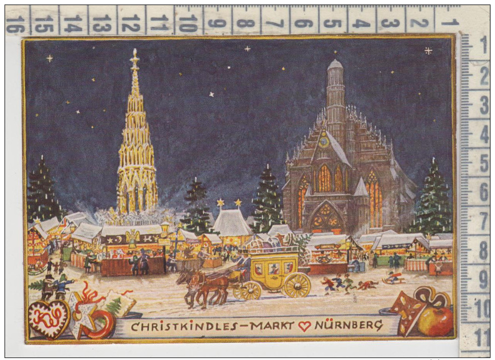 Nürnberg Christkindles Markt  Christkind Sonderstempel Weihnachtsmarkt - Nuernberg