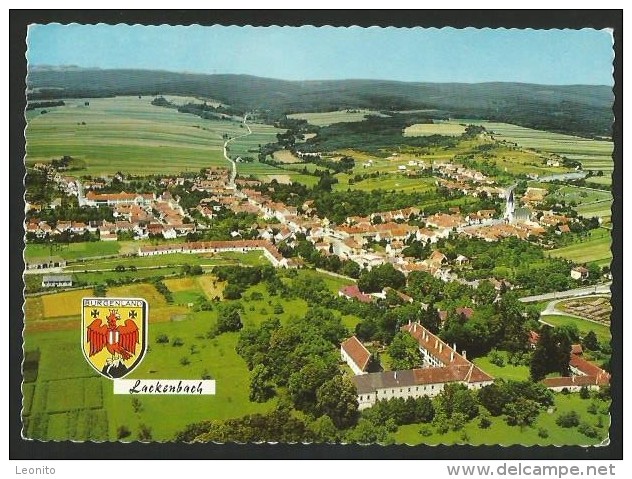 LACKENBACH Burgenland Luftbild Oberpullendorf 1962 - Andere & Zonder Classificatie