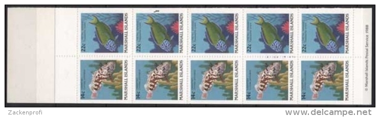 Marshall-Inseln 1988 Freimarken: Fische 152/54 MH Postfrisch (D21498) - Marshalleilanden