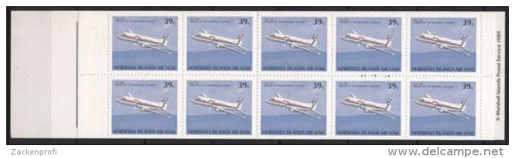 Marshall-Inseln 1989 Freimarken: Flugzeuge 219 MH Postfrisch (D21504) - Marshall Islands