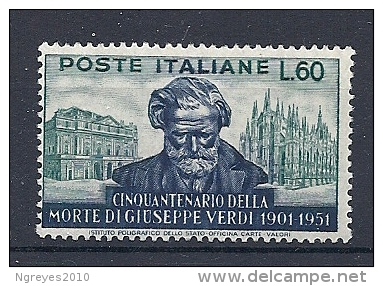 140016678  ITALIA  YVERT  Nº  617  **/MNH - 1946-60: Mint/hinged