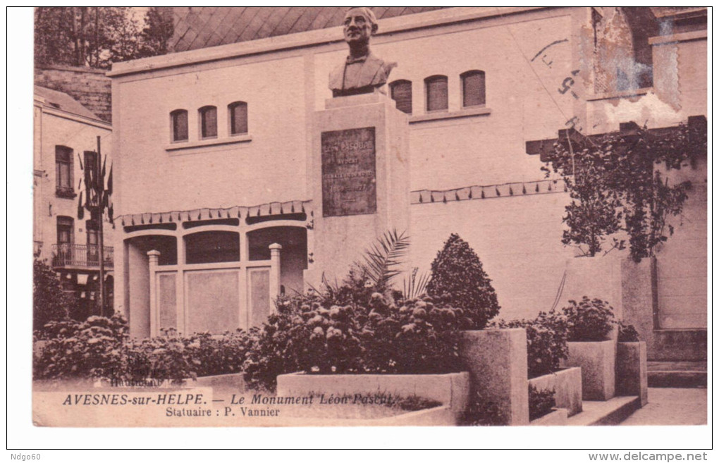 Avesnes Sur Helpe - Le Monument Léon Pascul - Avesnes Sur Helpe