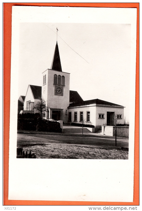 BSD-11 Eglise De Renens, Circulé Sous Enveloppe En 1935. Edit. Feldstein - Renens
