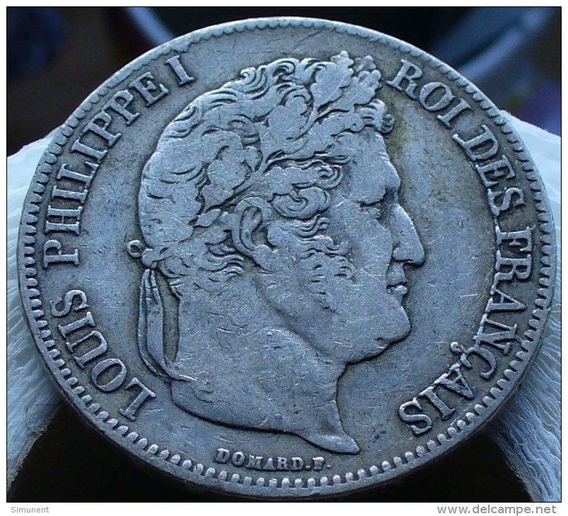 5 FRANCS ARGENT LOUIS PHILIPPE I 1832 A - Other & Unclassified