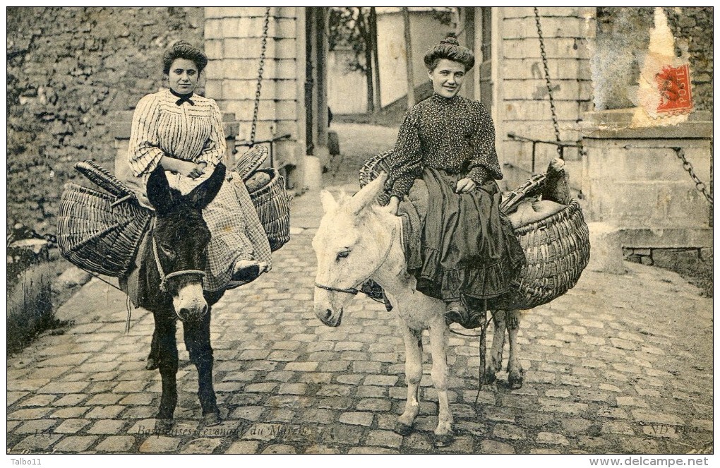 Femmes à Dos D'ane - Bats- Pont Levis - Basquaises Revenant Du Marché - Autres & Non Classés