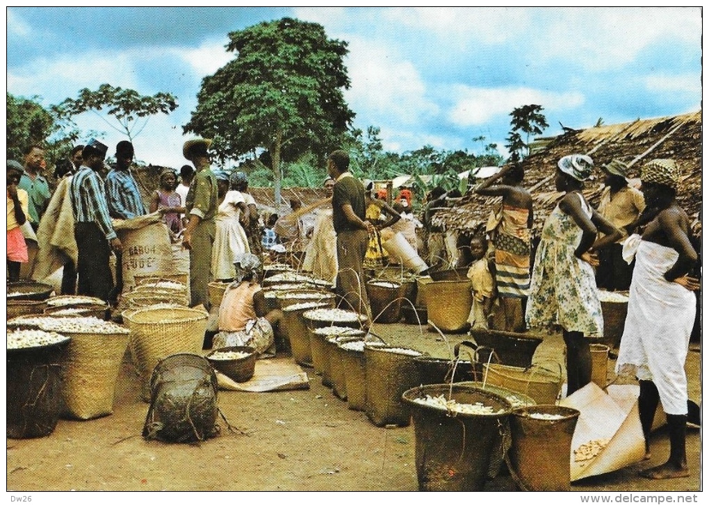 Images Du Gabon - Marché D'arachides Dans La N'Gounié - Gabun