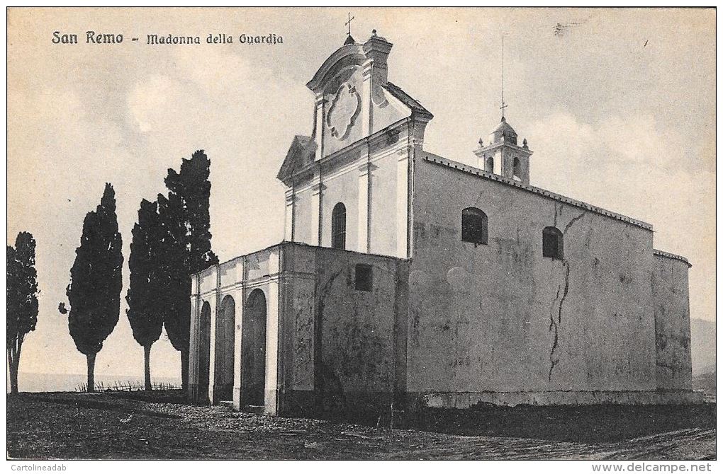 [DC5860] CARTOLINA - SANREMO - MADONNA DELLA GUARDIA - Non Viaggiata - Old Postcard - Imperia