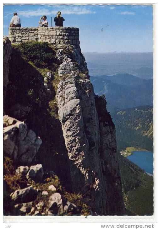 Aussichtswarte Am ALBERFELDKOGEL / Feuerkogel M. Blick Auf Langbath-See - Ebensee