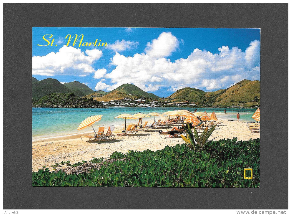 SAINT MARTIN - SINT MAARTEN - CARIBBEAN - GENERAL VIEW  BEACH - BY ASTRAL GRAPHICS - Saint-Martin