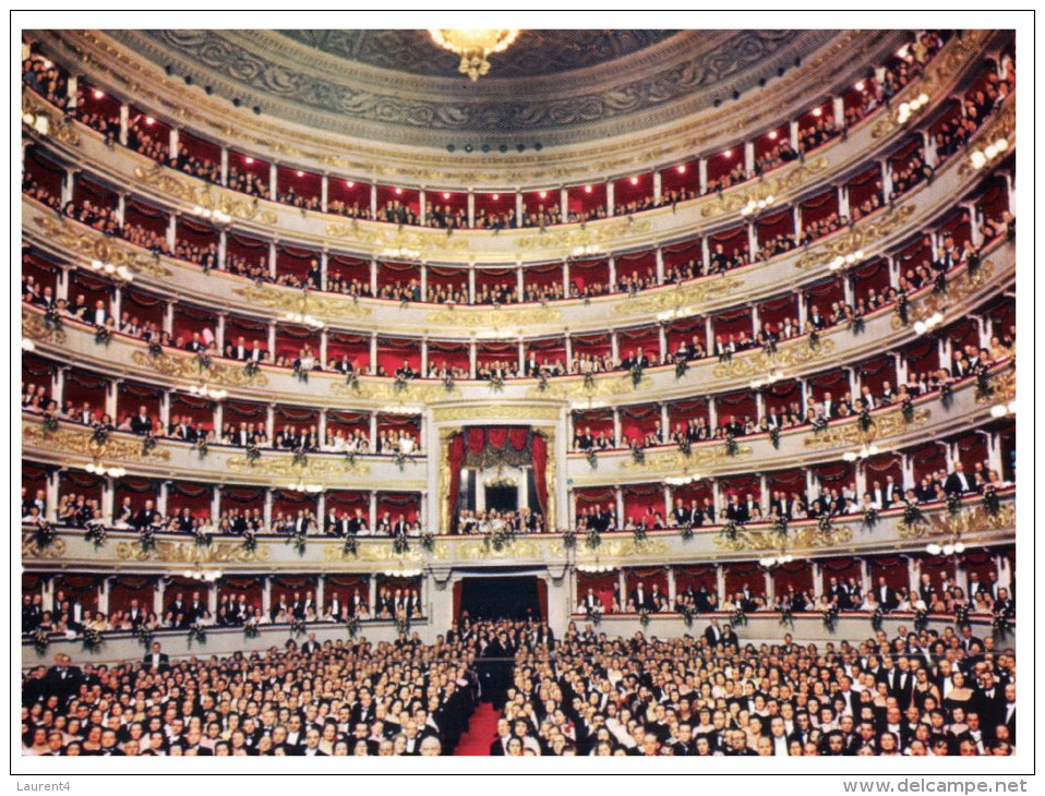 (59) Italy - Scala Theatre - Theater