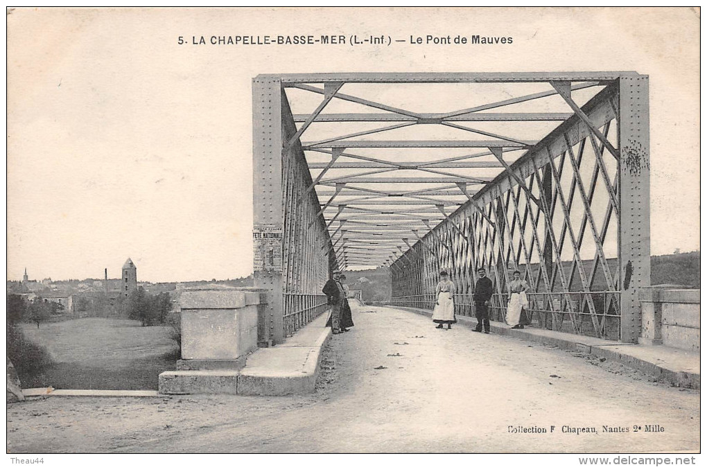 ¤¤  -   5   -  LA CHAPELLE-BASSE-MER   -   Le Pont De Mauves      -  ¤¤ - La Chapelle Basse-Mer