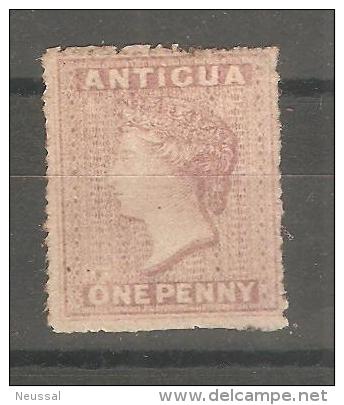 Sello Nº 2 Antigua - 1858-1960 Kronenkolonie