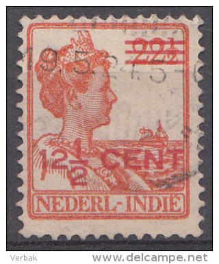 Indes Néerlandaises Mi.nr.:133  Königin Wilhelmina Mit Aufdruck1921  Oblitérés /Used / Gestempeld - Nederlands-Indië