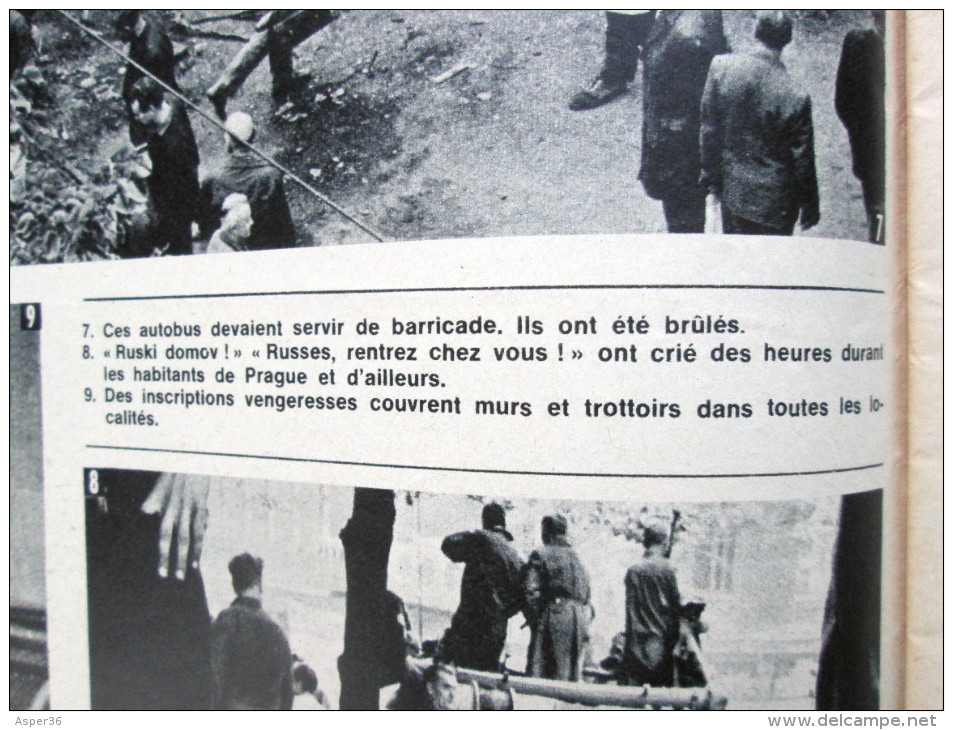 magazine avec article "Invasion de la Tchècoslovaquie, Quand les chars écrasent la liberté" 1968