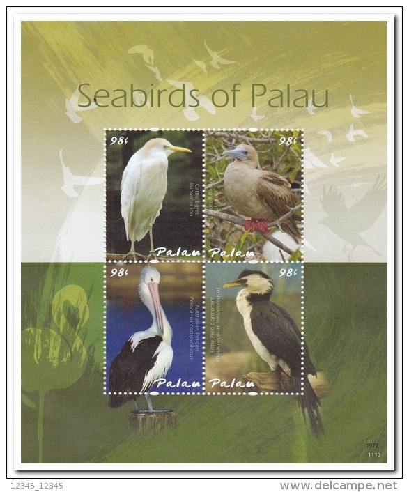 Palau 2011, Postfris MNH, Birds - Palau