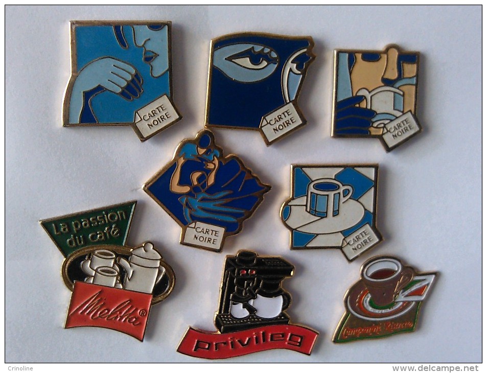 Lot Pins ,Café, Carte Noir - Sets