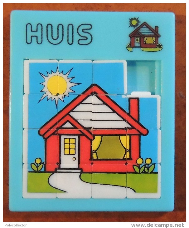 Taquin - Pousse Pousse - Maison Au Soleil - Huis - Tour Bleu - Acertijos