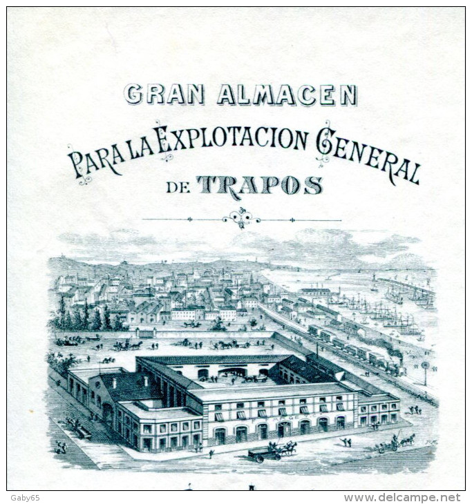 ESPAGNE.BARCELONA.F.FARGE Y Cia  CALLE ALVAREDA 44 Y 46. - Espagne