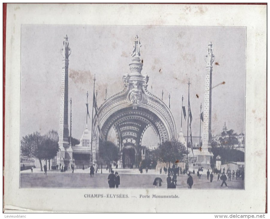 Album  Photographique/ Souvenir/ De L´Exposition 1900/Paris / Taride /1900  PGC74 - Dépliants Touristiques