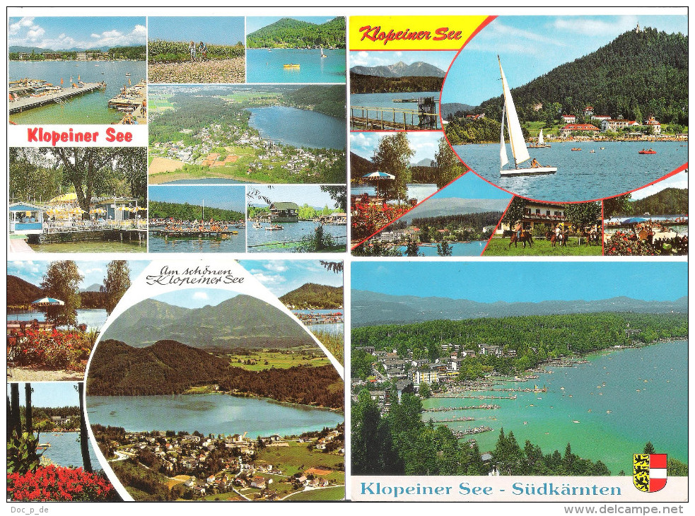 Österreich - 8 AK - Klopeinersee - Klopeiner See - Seelach - St. Kanzian - Klopeinersee-Orte