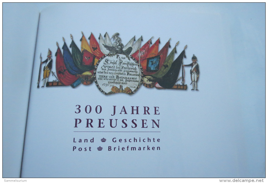 "300 Jahre Preussen" Geschichte Auf Briefmarken, Land Geschichte, Post, Briefrmarken, Mit Franco-Couvert 1850 - Philatélie