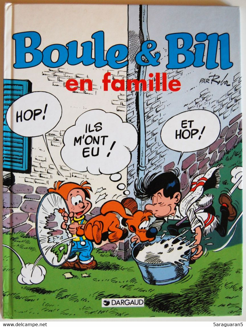 BD BOULE ET BILL - HS - Boule Et Bill En Famille - Rééd. 1997 - Boule Et Bill