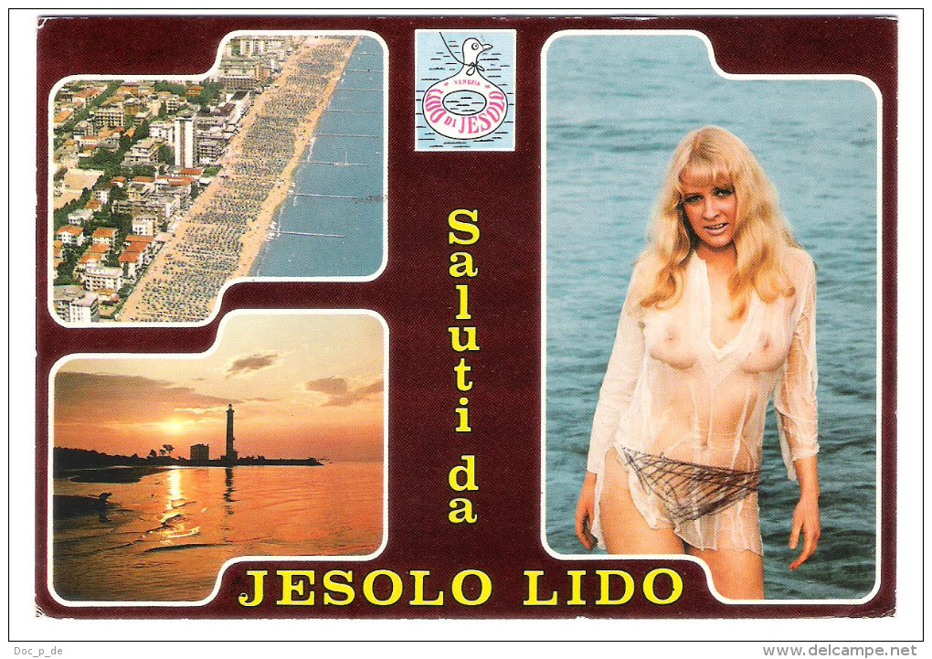 Italy - Jesolo Lido - Pin Up Girl - Nude Girl - Erotik - Erotic - Femme - Pin-Ups